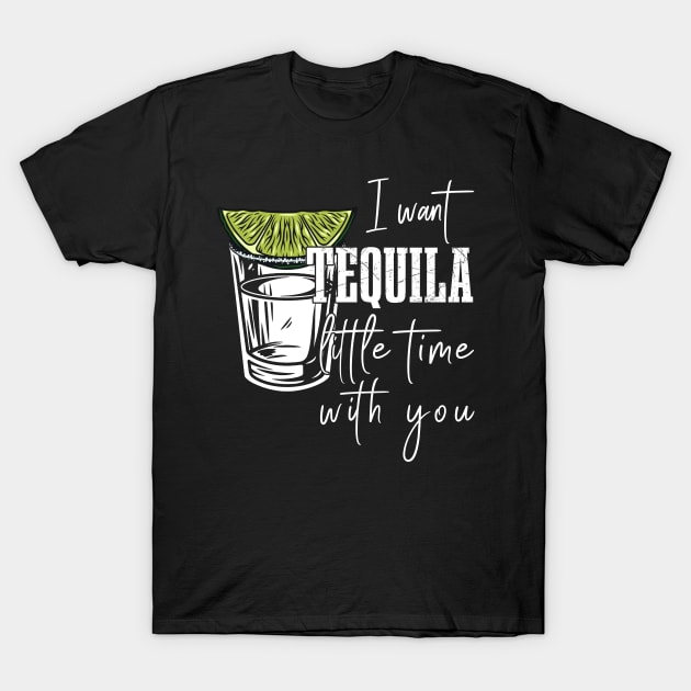 Tequila time with You Country Music T-Shirt by Ice Cream Monster